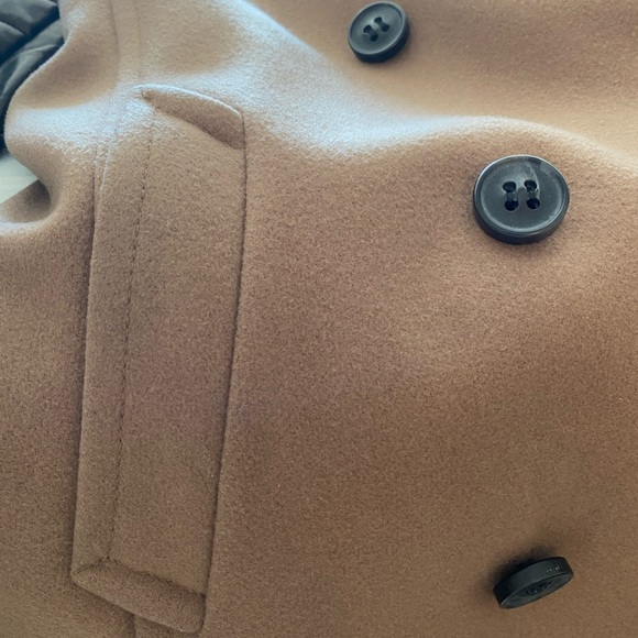 Mackage coat with leather sleeves in Camel color. Size XS. - Picture 8 of 9